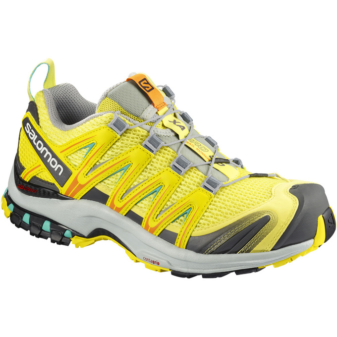 Salomon Israel XA PRO 3D W - Womens Trail Running Shoes - Yellow (LMBO-21608)